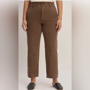 NWOT Everlane The Organic Cotton Straight Leg Pant